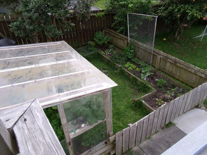 Vegetable Garden View - From Deck 